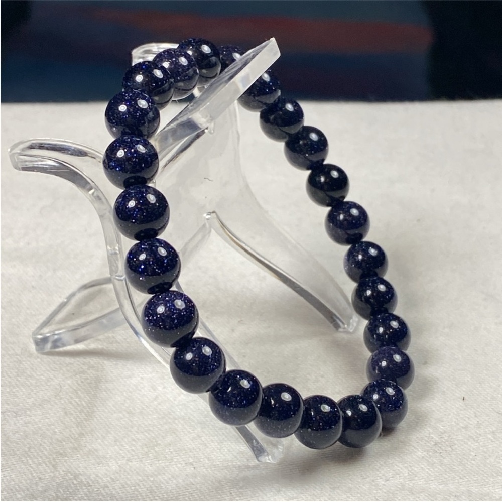 Blue Goldstone Bracelet